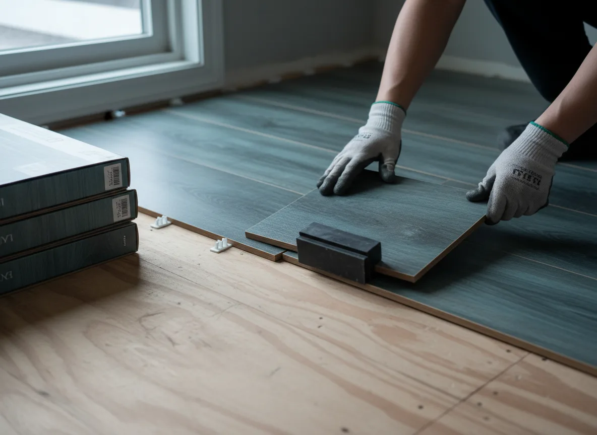 Luxury Vinyl Plank Installation company in Wolcott, VT